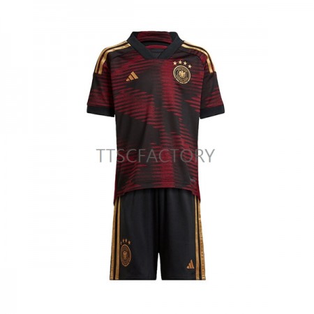 Camiseta Alemania Niño Segunda Equipación Copa Mundo 2022